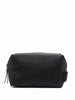 Trousse da bagno con zip in nero Rains - unisex