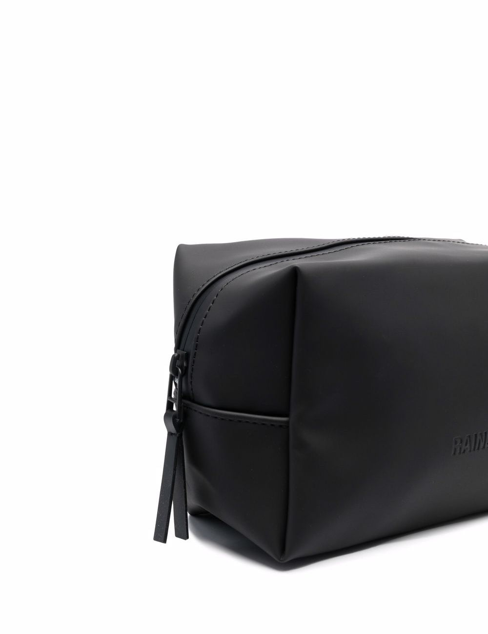 Trousse da bagno con zip in nero Rains - unisex 
