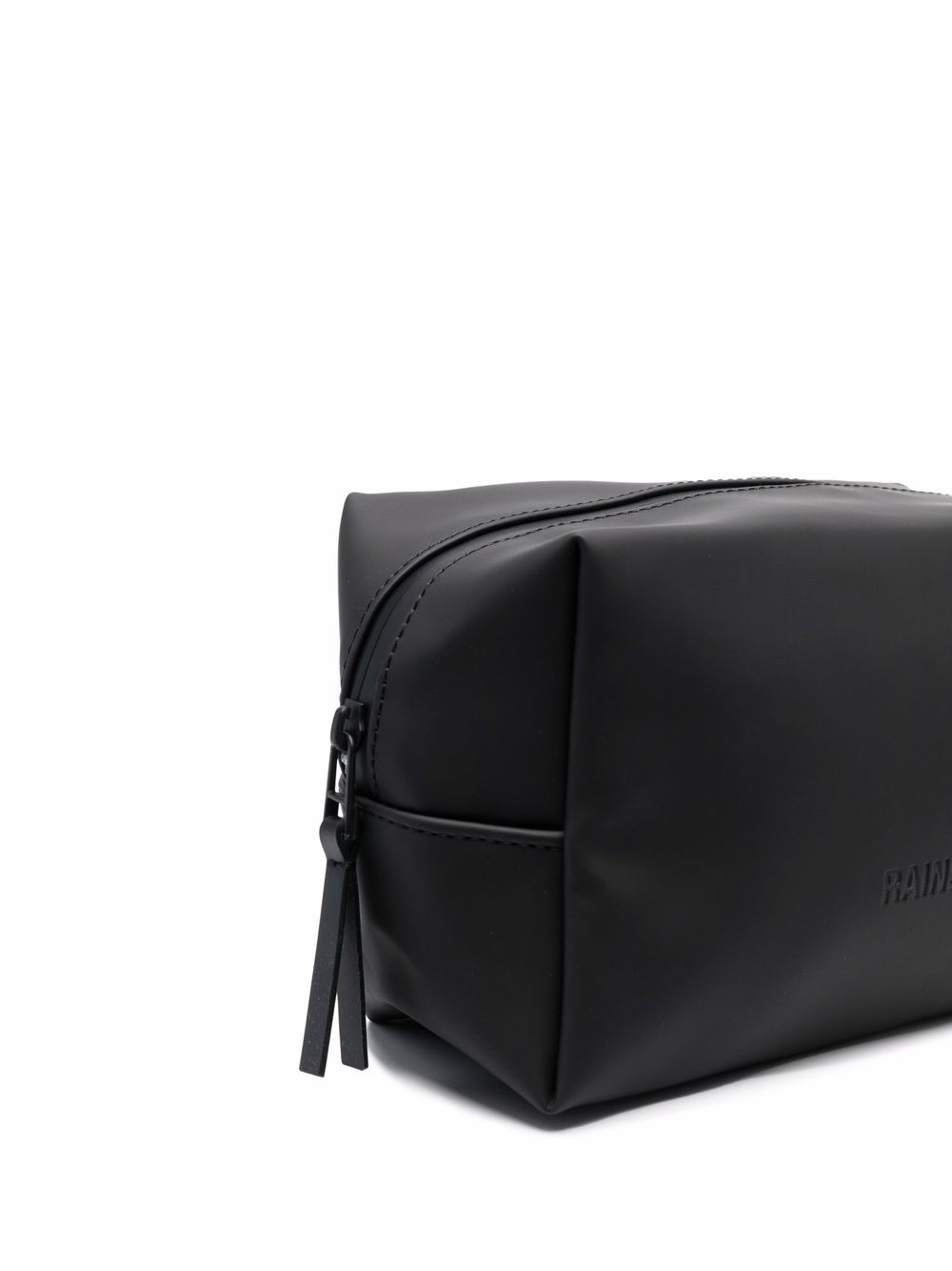 Trousse da bagno con zip in nero Rains - unisex 