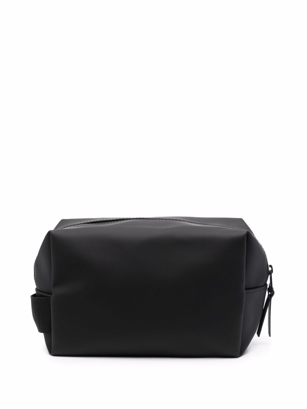 Trousse da bagno con zip in nero Rains - unisex 