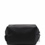 Trousse da bagno con zip in nero Rains - unisex 