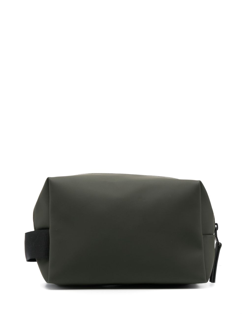 Trousse da bagno con zip in verde Rains - unisex 