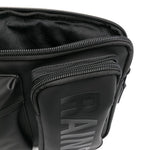 Borsa porta pc Texel in nero Rains - uomo 