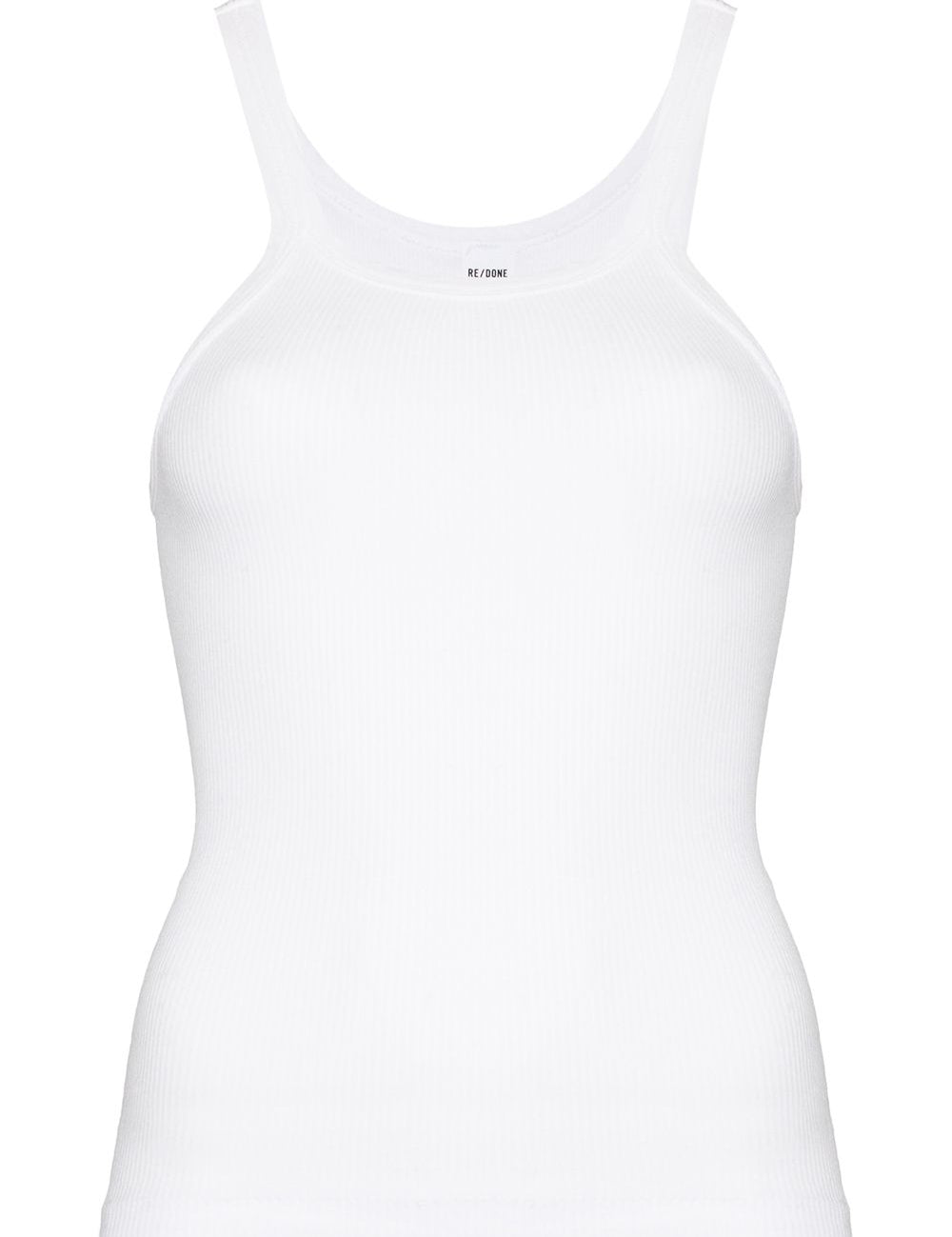 White canotta a coste in bianco Re/done - donna 