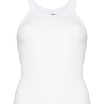 White canotta a coste in bianco Re/done - donna 