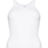 White canotta a coste in bianco Re/done - donna 
