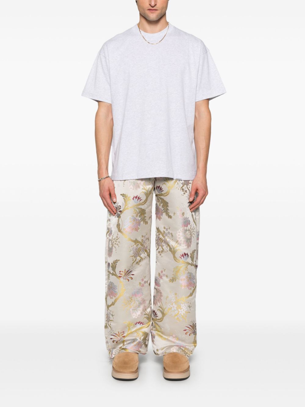 T-shirt Initial in grigio Represent - uomo 