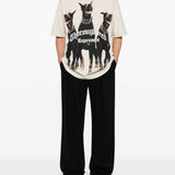 T-shirt Thoroughbred in bianco Represent - uomo 