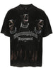 Represent men's black Thoroughbred T-shirt
