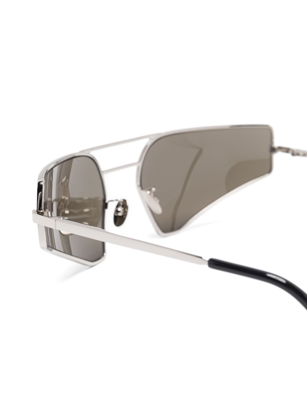 Occhiali da sole prong in nero Rick Owens - unisex 