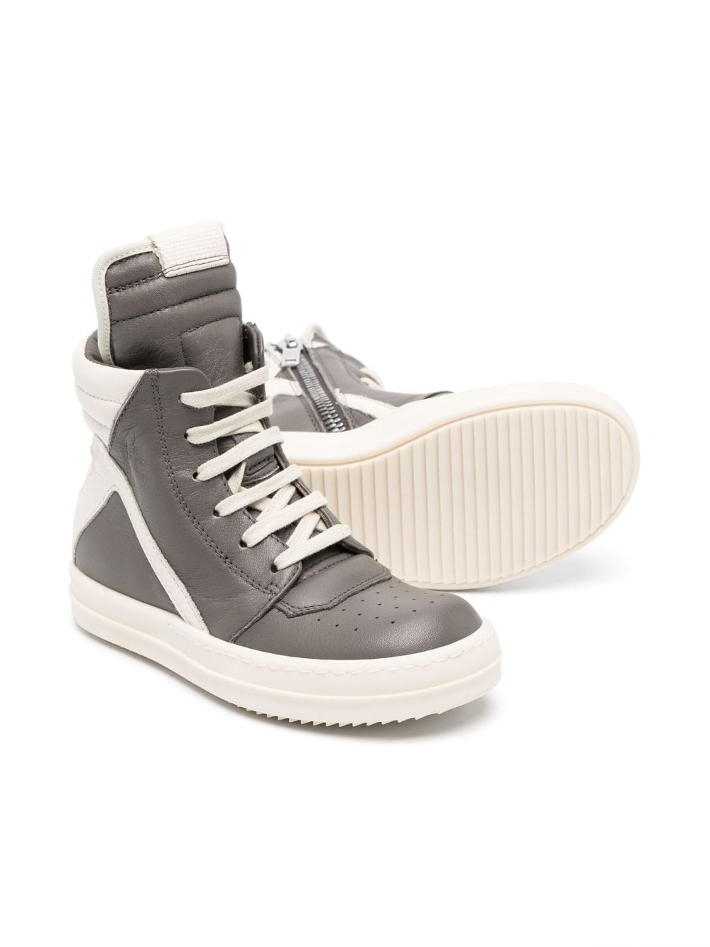 Sneakers alte Geobasket in grigio - bambino 