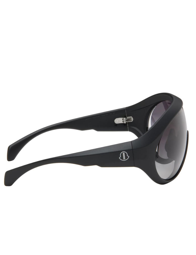 Occhiali da sole in nero Rick Owens x Moncler - unisex<BR/> 