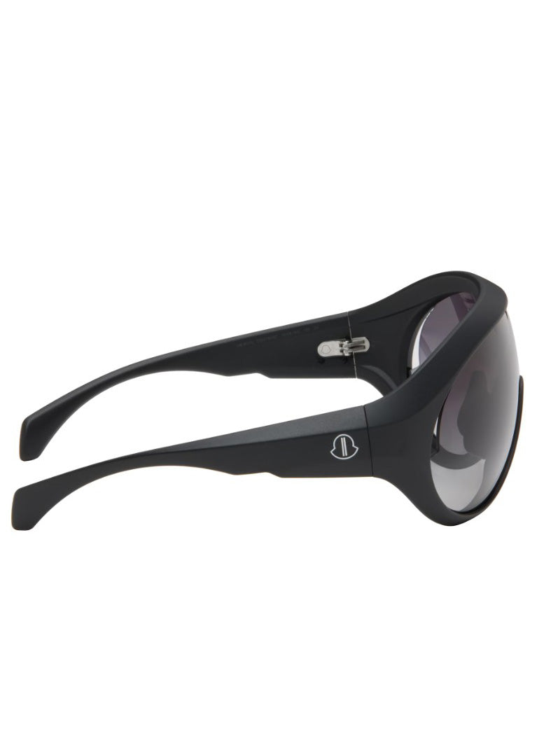 Occhiali da sole in nero Rick Owens x Moncler - unisex<BR/> 