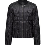 Giacca trapuntata geocamo in nero Rick Owens x Moncler - unisex<BR/> 