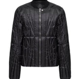 Giacca trapuntata geocamo in nero Rick Owens x Moncler - unisex<BR/> 