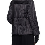 Giacca trapuntata geocamo in nero Rick Owens x Moncler - unisex<BR/> 