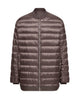 Parka trapuntata flight in marrone Rick Owens x Moncler - unisex