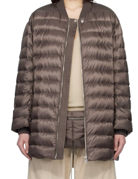 Parka trapuntata flight in marrone Rick Owens x Moncler - unisex<BR/> 