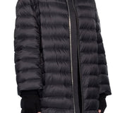 Parka trapuntata flight in nero Rick Owens x Moncler - unisex<BR/><BR/> 