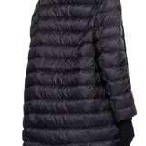 Parka trapuntata flight in nero Rick Owens x Moncler - unisex<BR/><BR/> 