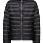 Giacca con cappuccio ziplock in nero Rick Owens x Moncler - unisex<BR/> 