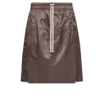 Shorts kilt al ginocchio in marrone Rick Owens x Moncler - unisex<BR/> 