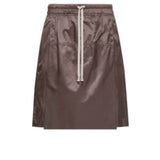 Shorts kilt al ginocchio in marrone Rick Owens x Moncler - unisex<BR/> 