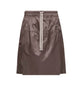 Shorts kilt al ginocchio in marrone Rick Owens x Moncler - unisex