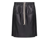Shorts kilt al ginocchio in nero Rick Owens x Moncler - unisex<BR/> 
