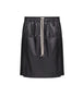 Rick Owens x Moncler black knee-length kilt shorts - unisex