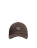 Cappello da baseball con logo in marrone Rick Owens x Moncler - unisex