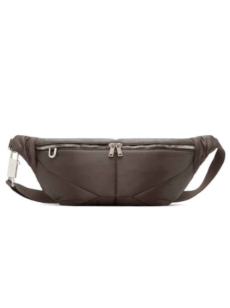 Marsupio bumbag in marrone Rick Owens x Moncler - unisex<BR/> 