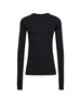 Rick Owens x Moncler - Black Grider Cotton Long-Sleeve Top - Unisex