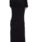Gonna maxi regolabile in nero Rick Owens x Moncler - donna<BR/> 