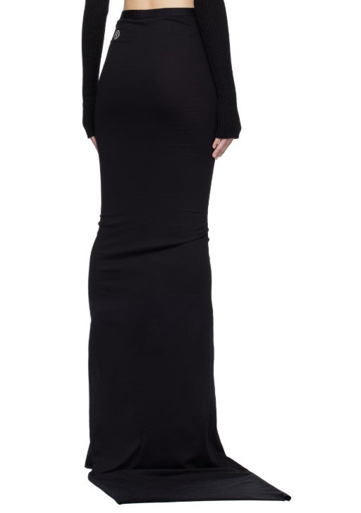 Gonna maxi regolabile in nero Rick Owens x Moncler - donna<BR/> 