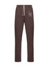 Jogger con coulisse in marrone Rick Owens x Moncler - unisex