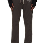Jogger con coulisse in marrone Rick Owens x Moncler - unisex<BR/><BR/> 