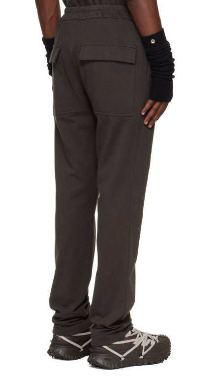Jogger con coulisse in marrone Rick Owens x Moncler - unisex<BR/><BR/> 