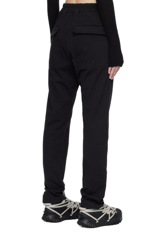 Jogger con coulisse in nero Rick Owens x Moncler - unisex<BR/><BR/> 