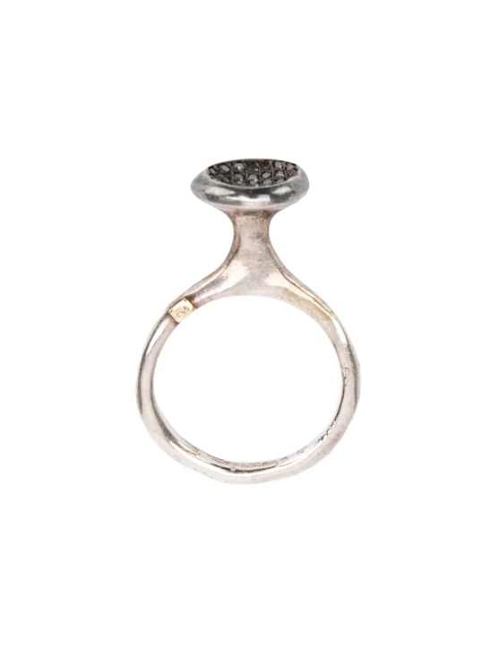 Anello Ato con diamanti grigi Rosamaria - donna 