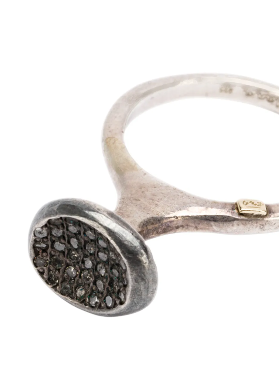 Anello Ato con diamanti grigi Rosamaria - donna 