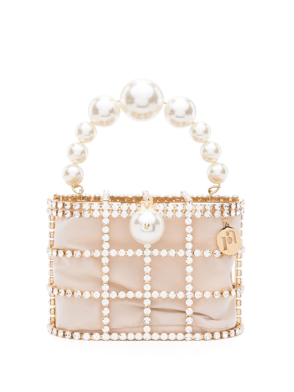 Borsa con cristalli holli in oro Rosantica - donna 
