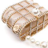 Borsa con cristalli holli in oro Rosantica - donna 