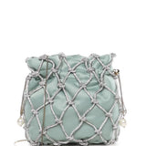 Borsa Selene Capri con cristalli in verde Rosantica - donna 