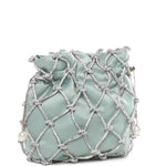 Borsa Selene Capri con cristalli in verde Rosantica - donna 