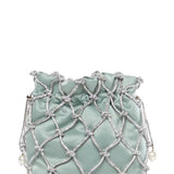 Borsa Selene Capri con cristalli in verde Rosantica - donna 