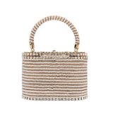 Borsa con cristalli Holli Libellula in oro rosa Rosantica - donna 