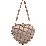 Borsa con cristalli cupido nodi in rosa Rosantica - donna 