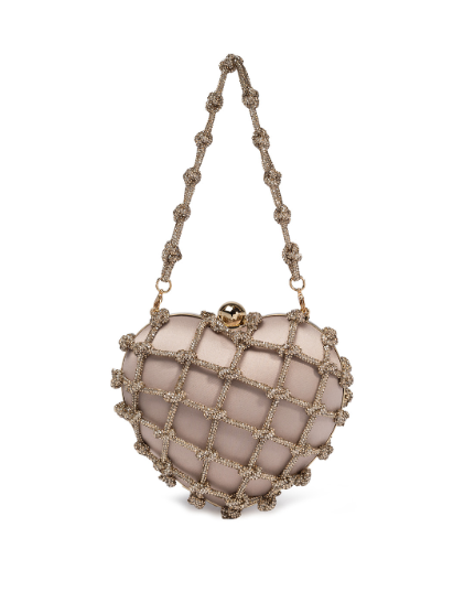Borsa con cristalli cupido nodi in rosa Rosantica - donna 