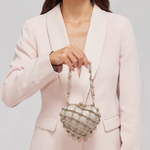 Borsa con cristalli cupido nodi in rosa Rosantica - donna 